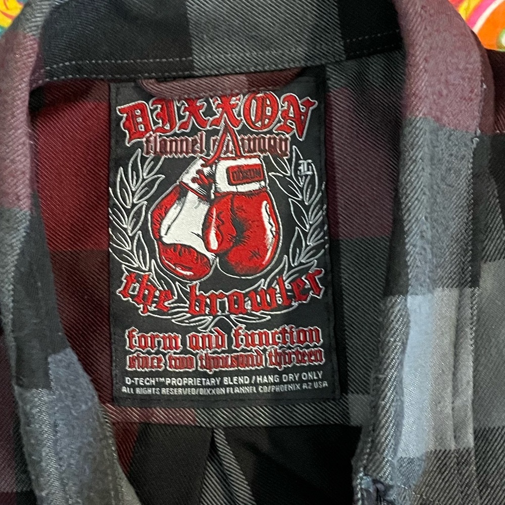 Dixxon the Brawler flannel. Large